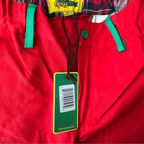 Tipsy Eves red pants size small - Picture 6 of 7